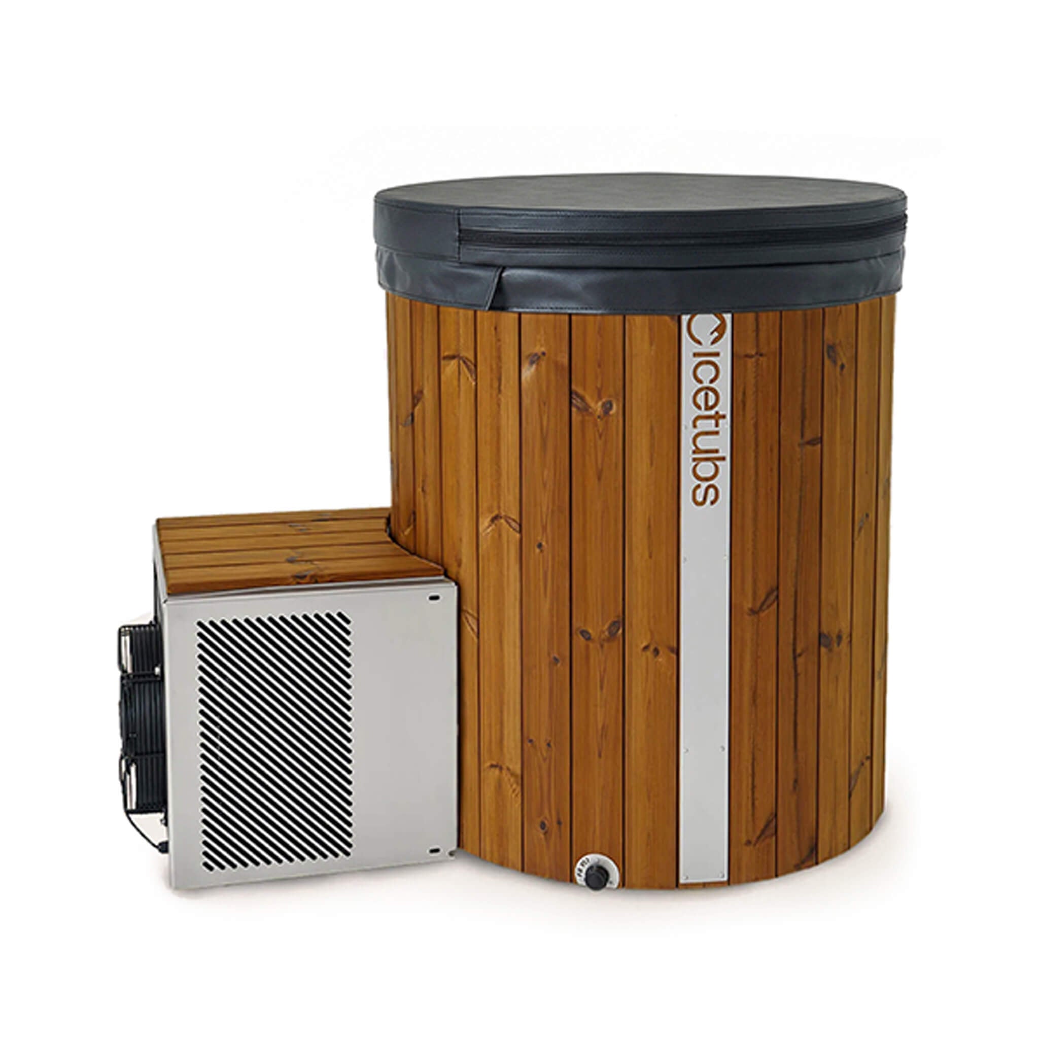 Icetubs IceBarrel XL Thermowood And Fiberglass Cold Plunge Immersion Tub (SAK35418) - The Vitality Estate