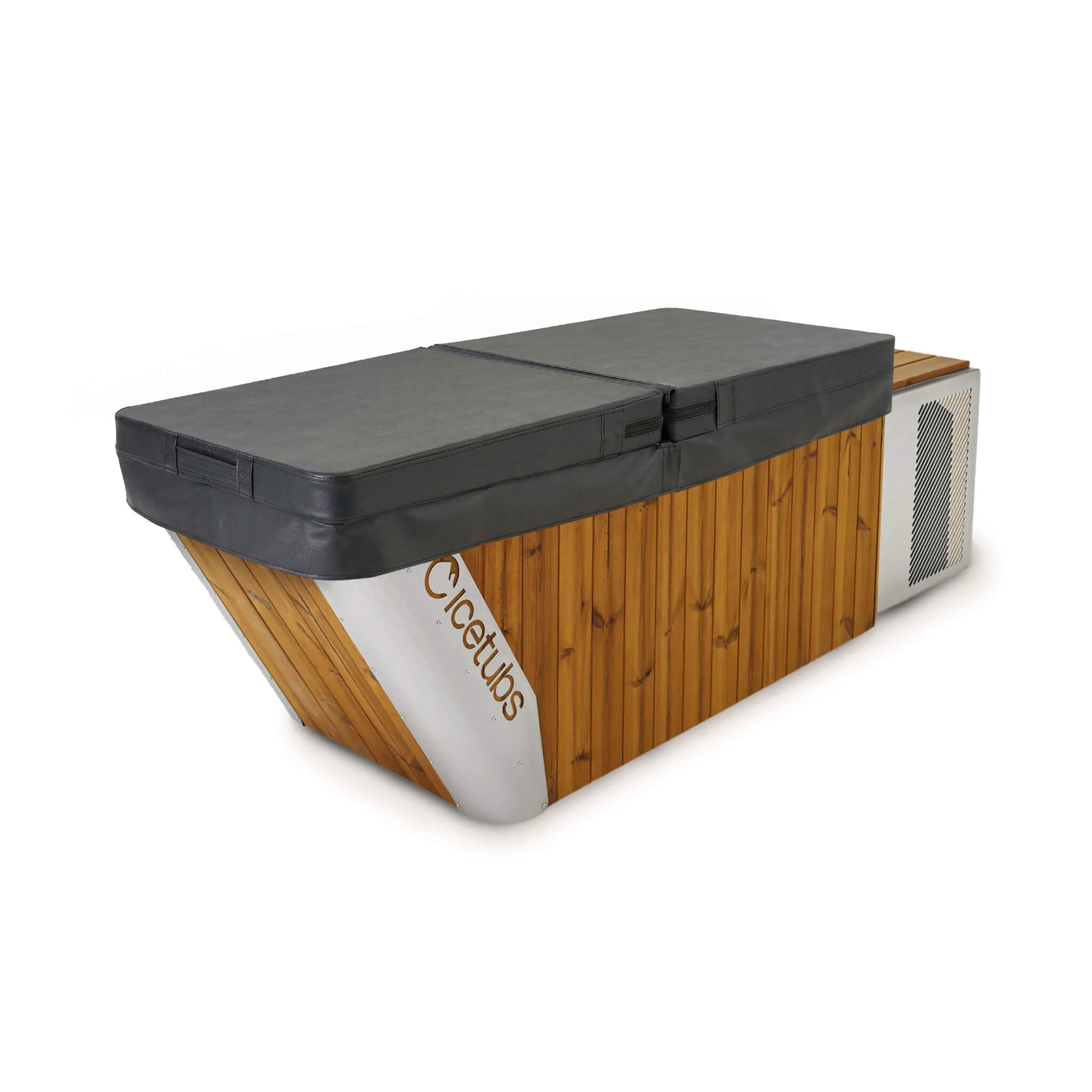 Icetubs IceBath Thermowood And Stainless Steel Cold Therapy Immersion Bath (SAK94720) - The Vitality Estate