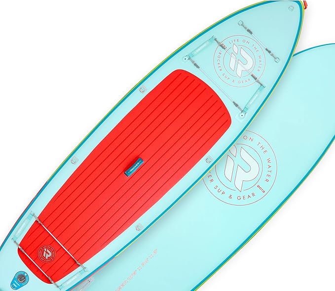 iROCKER Cruiser 7.0 Inflatable Stand Up Paddle Board Premium SUP and Accessories - Beginner Friendly - Extra Wide Base - Tandem Capable - The Vitality Estate