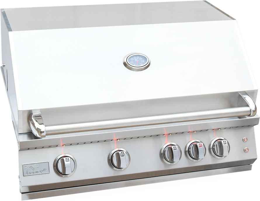 KoKoMo 32” Gas Grill with 4 Burners, Laser-Cut Grates & Back Burner - The Vitality Estate