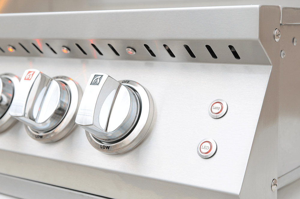 KoKoMo 40” Gas Grill with 5 Burners and Back Burner - The Vitality Estate