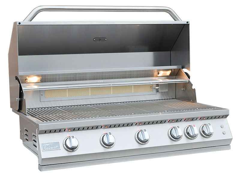 KoKoMo 40” Gas Grill with 5 Burners and Back Burner - The Vitality Estate