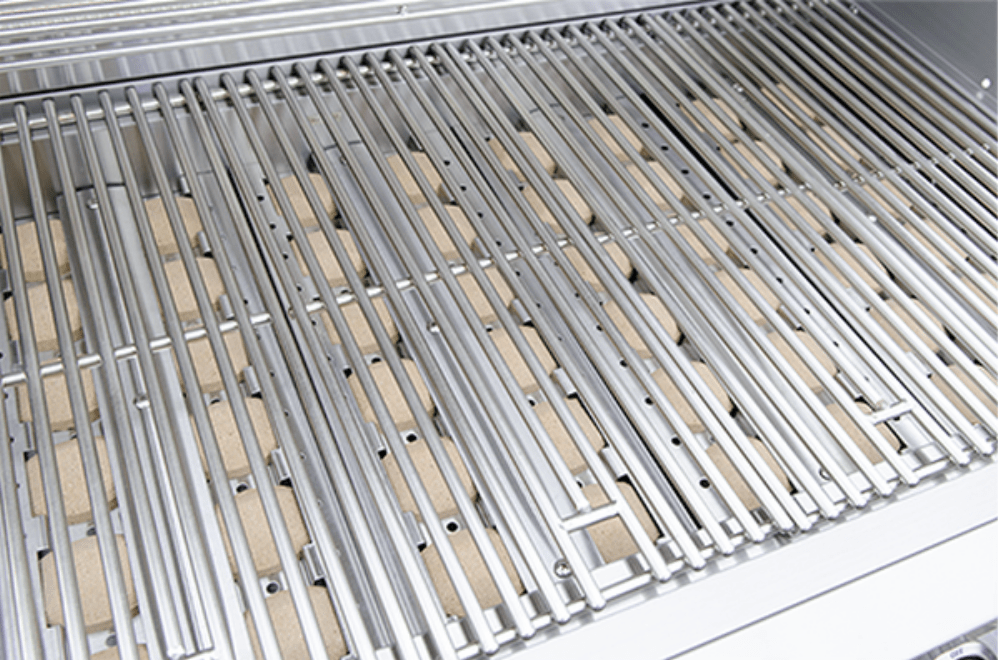 KoKoMo BBQ Grill Classic 40” 5-Burner Freestanding with Cart - 304 Stainless Steel - The Vitality Estate