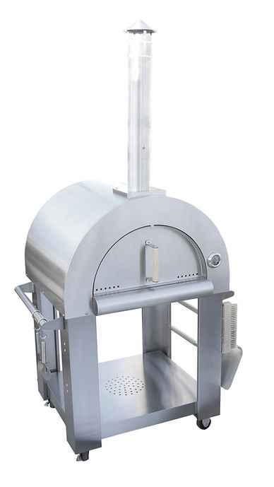 Kokomo Built-In Wood Fired Pizza Oven 32” for Ultimate Outdoor Cooking - The Vitality Estate