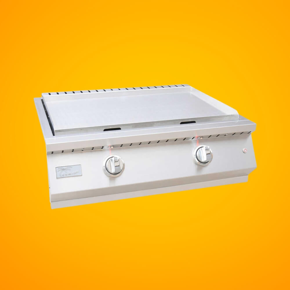 KoKoMo Grills 30-Inch Professional 36K BTU Griddle Outdoor Kitchen Flat Grill With Illuminted Control Knobs (SAK28914) - The Vitality Estate