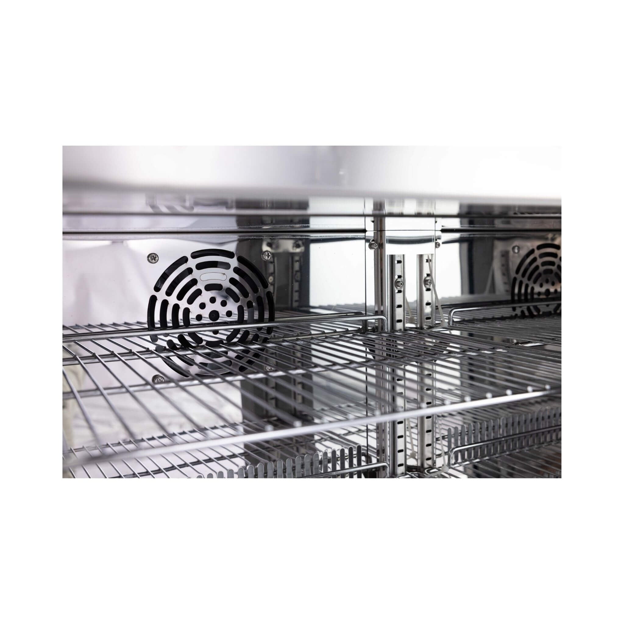 Large 68L Stainless Steel Single-Door Fridge For Outdoor Kitchen Islands (SAK15296) - The Vitality Estate