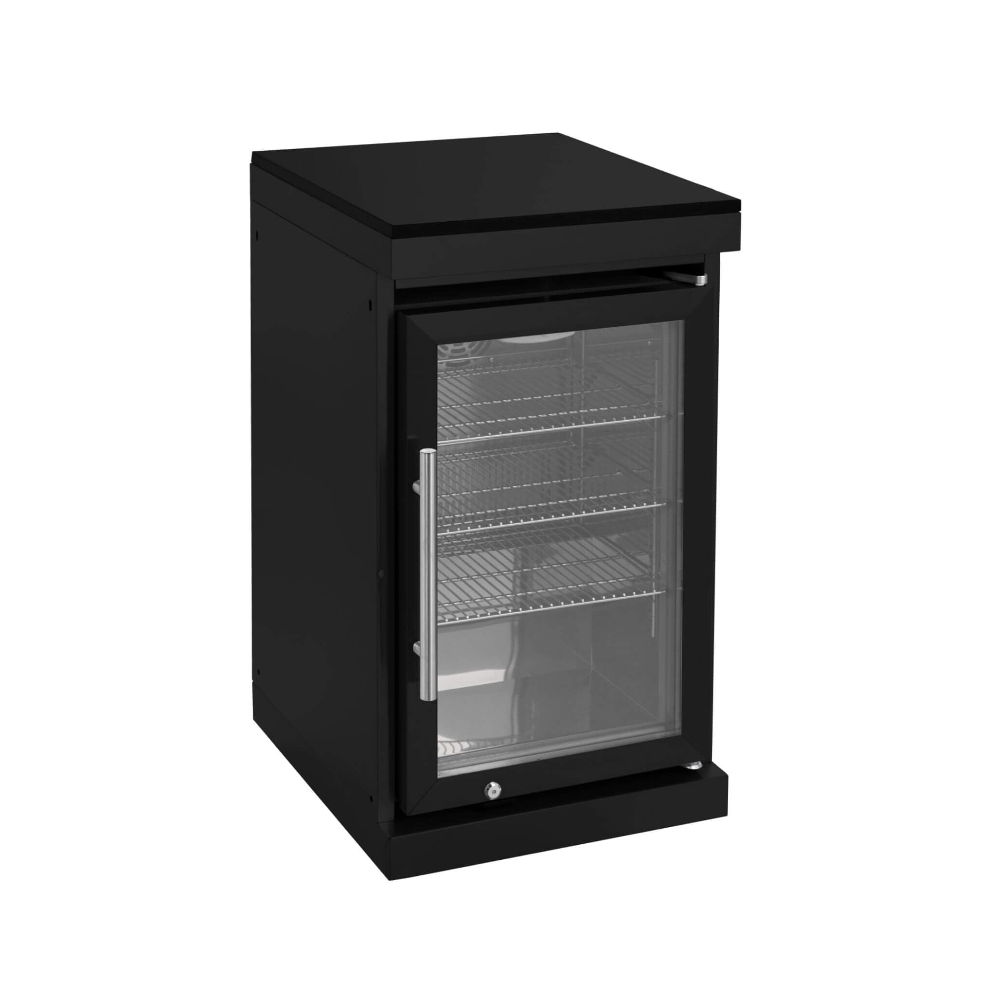 Large 68L Stainless Steel Single-Door Fridge For Outdoor Kitchen Islands (SAK15296) - The Vitality Estate