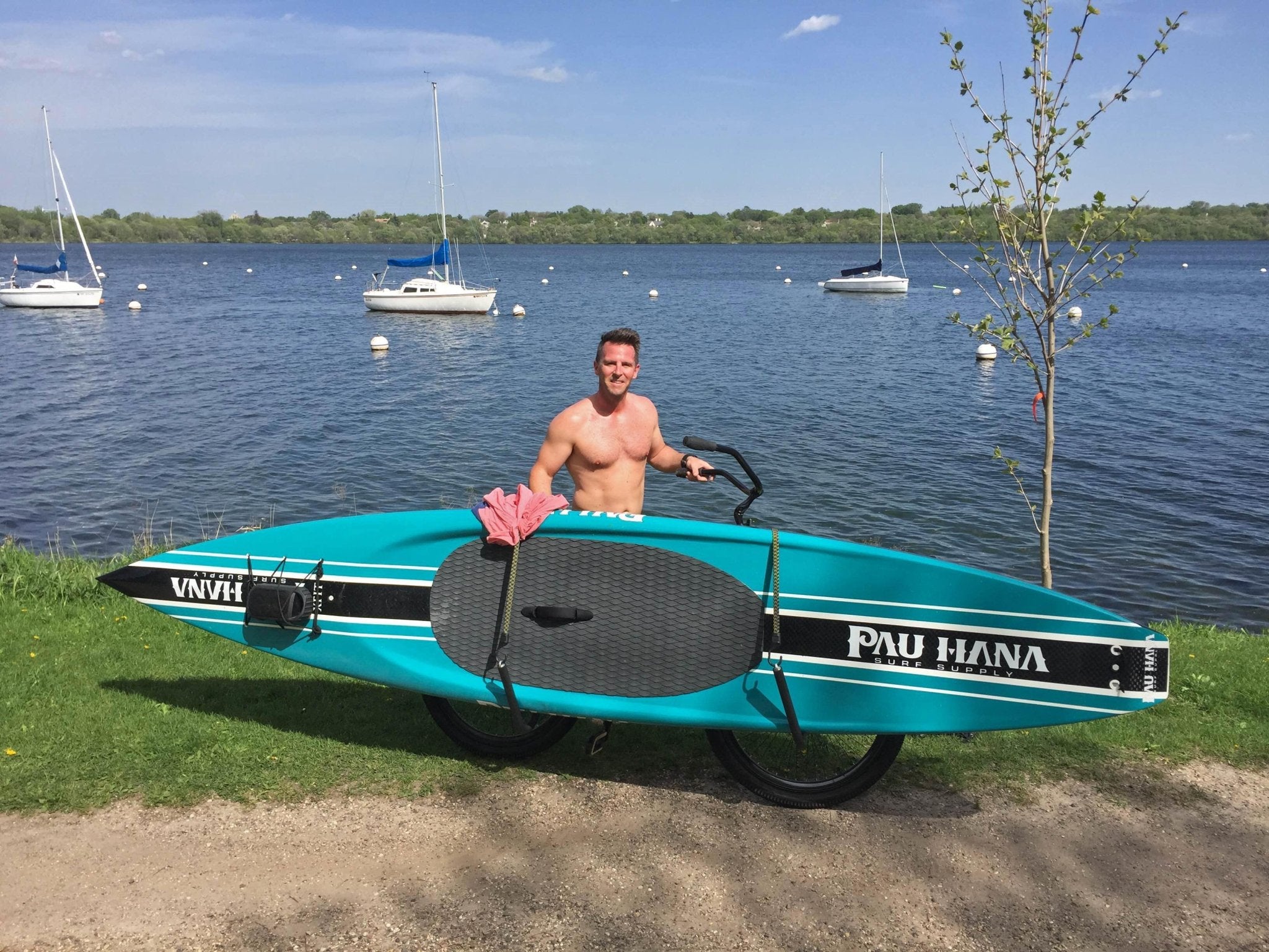 MBB Longboard Rack with SUP Lower Bar Set - The Vitality Estate