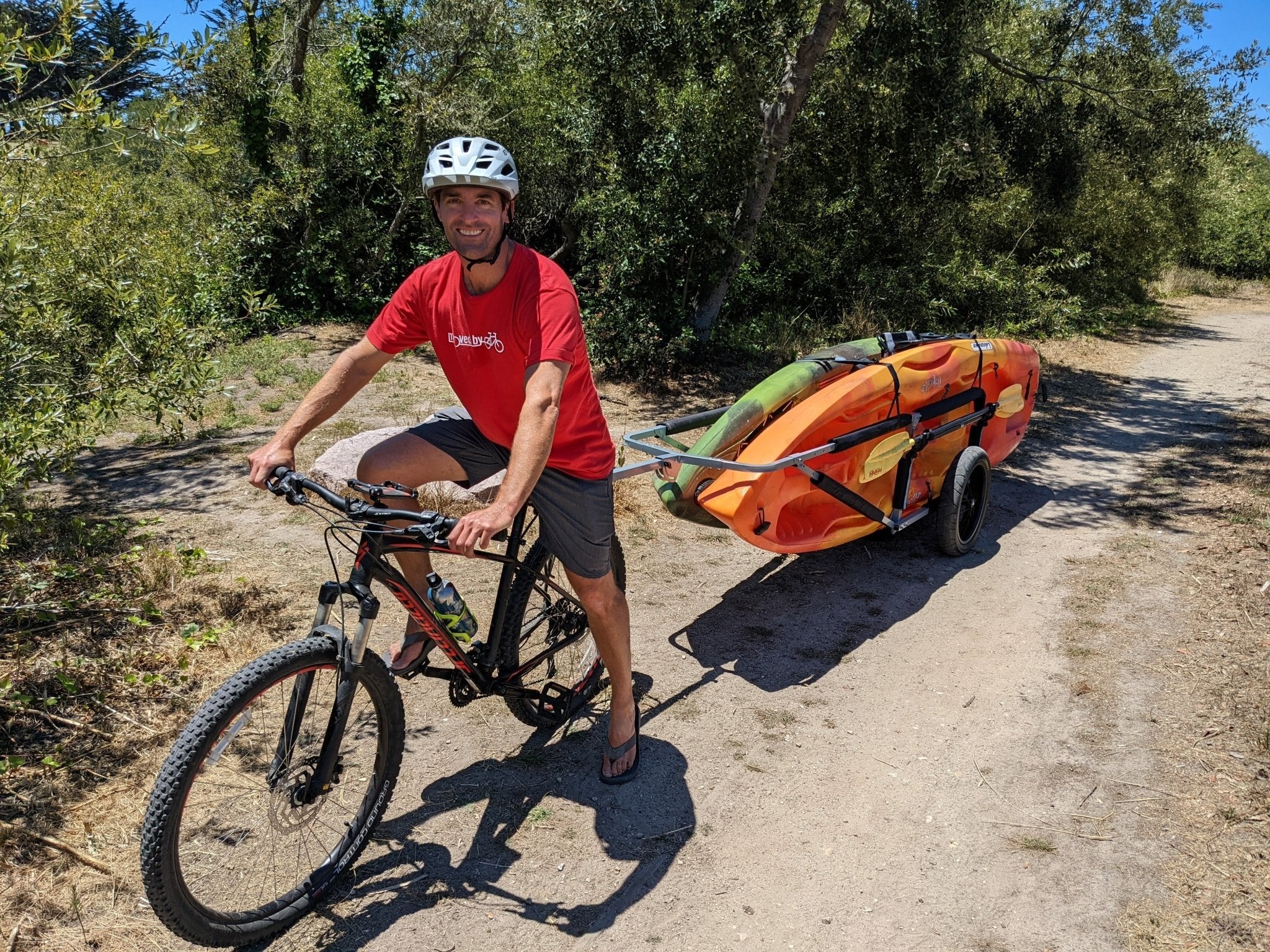 MBB SUP and Kayak Trailer V1 - Steel Frame - The Vitality Estate