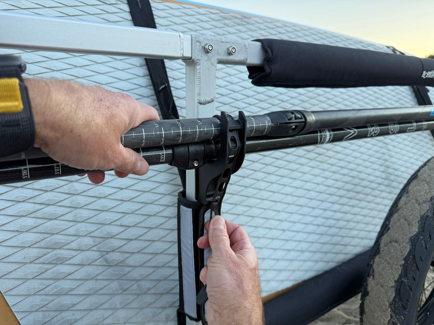 MBB SUP and Kayak Trailer V2 - Aluminum Frame - The Vitality Estate