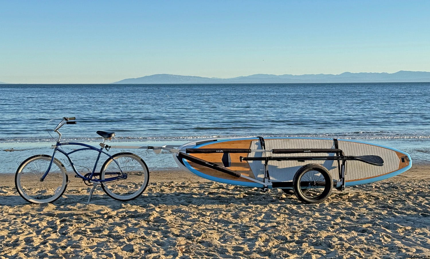 MBB SUP and Kayak Trailer V2 - Aluminum Frame - The Vitality Estate