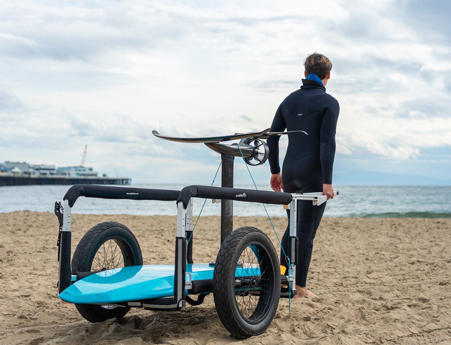 MBB SUP and Kayak Trailer V2 - Aluminum Frame - The Vitality Estate