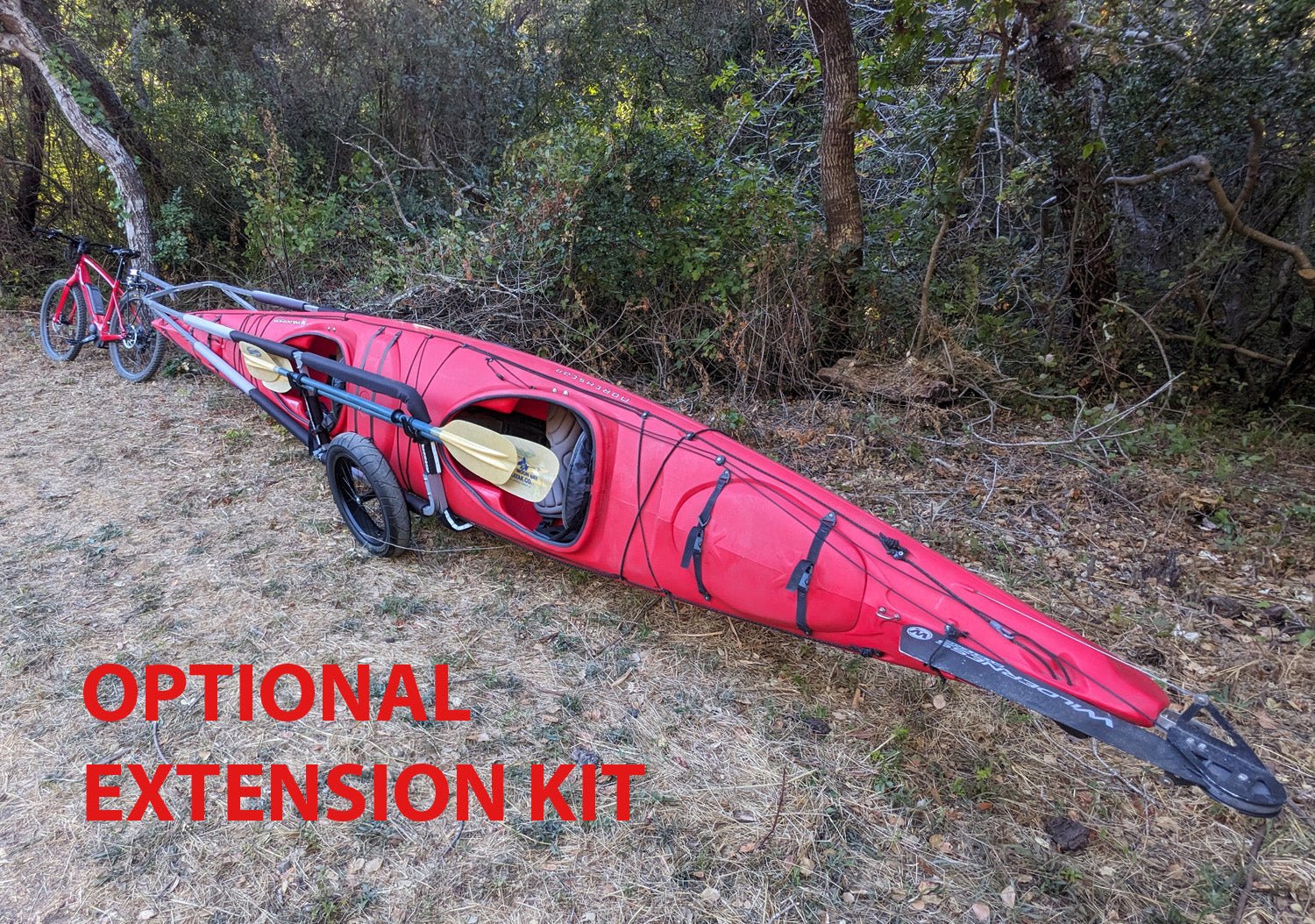 MBB SUP and Kayak Trailer V2 - Aluminum Frame - The Vitality Estate