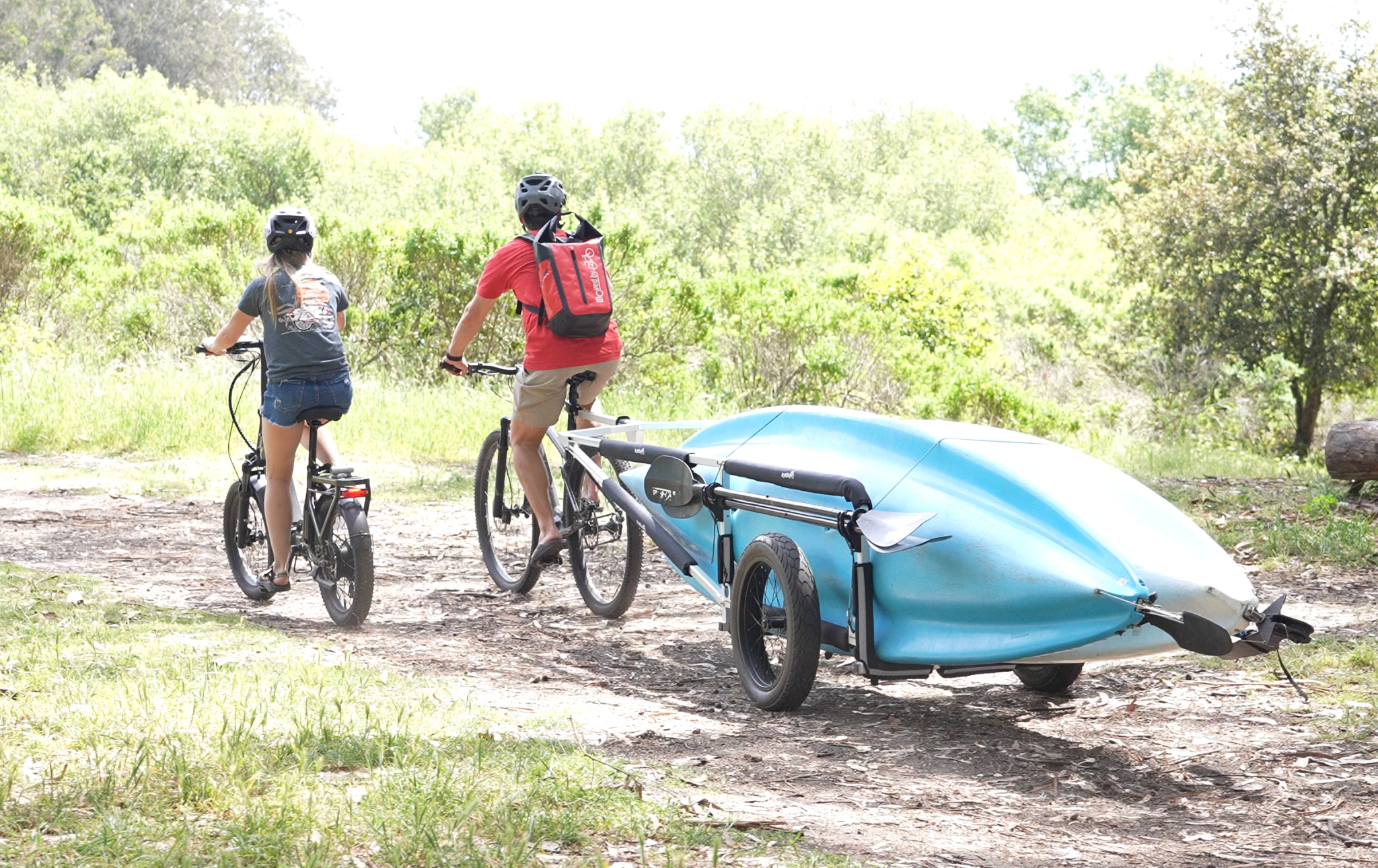 MBB SUP and Kayak Trailer V2 - Aluminum Frame - The Vitality Estate