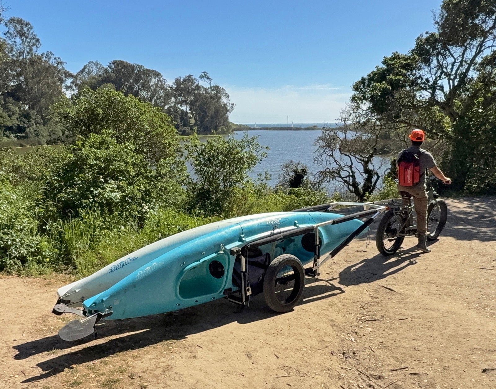 MBB SUP and Kayak Trailer V2 - Aluminum Frame - The Vitality Estate
