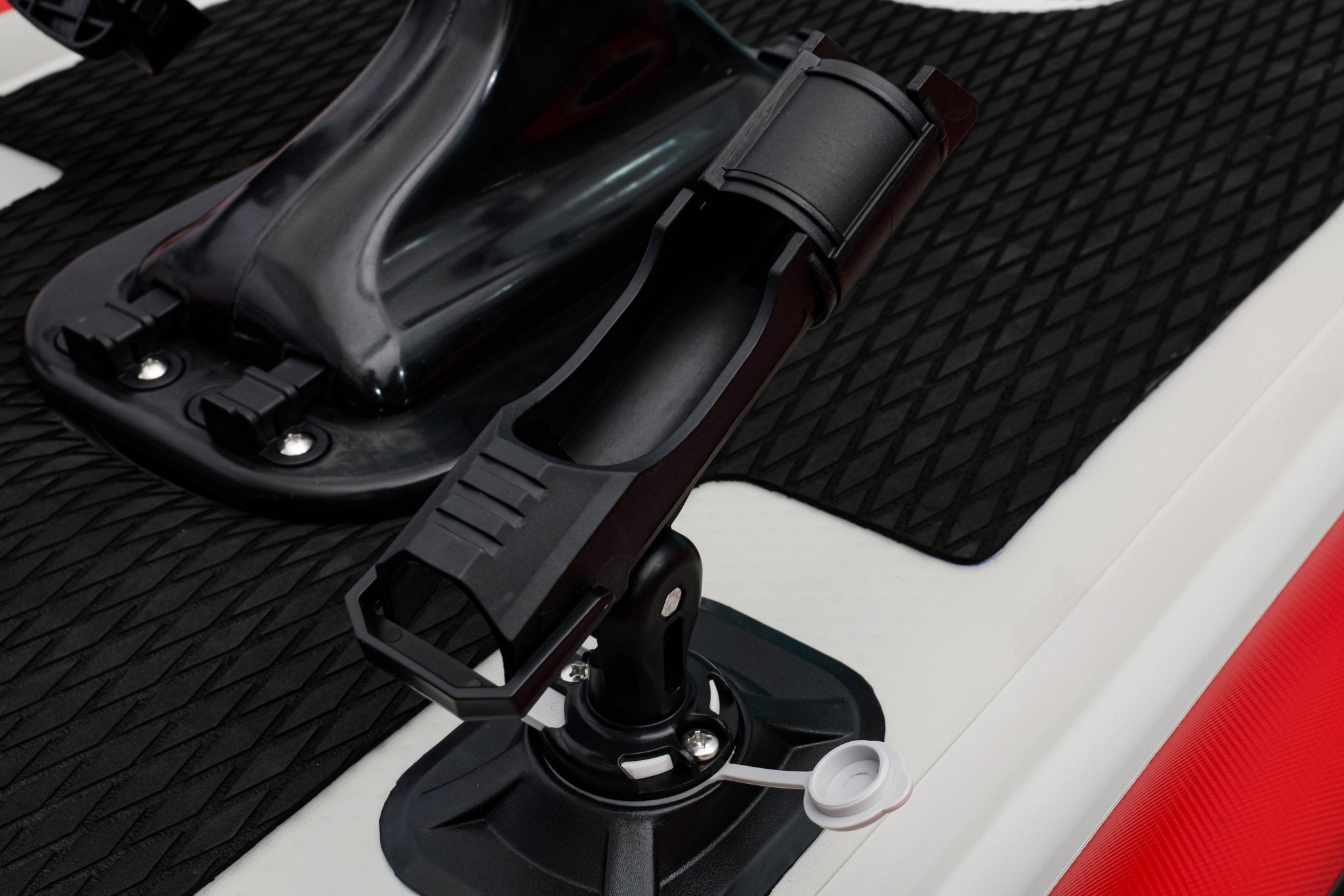 Nautiqua | ARUBA | Deluxe Paddleboard Fishing Pedal Kayak | Red - The Vitality Estate