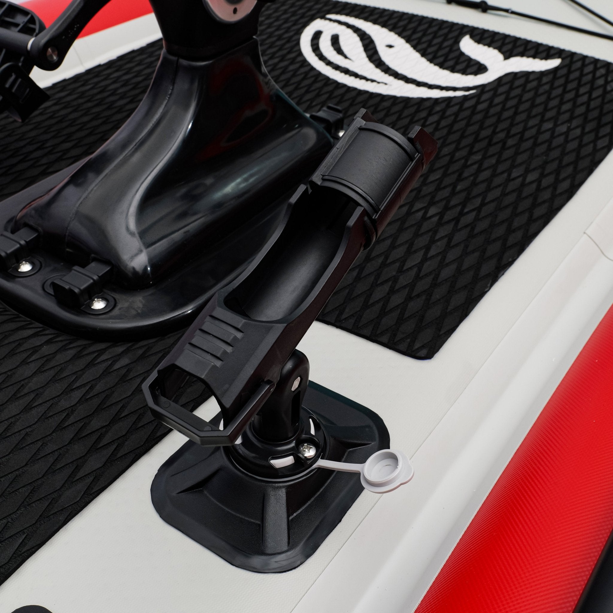 Nautiqua | ARUBA | Deluxe Paddleboard Fishing Pedal Kayak | Red - The Vitality Estate