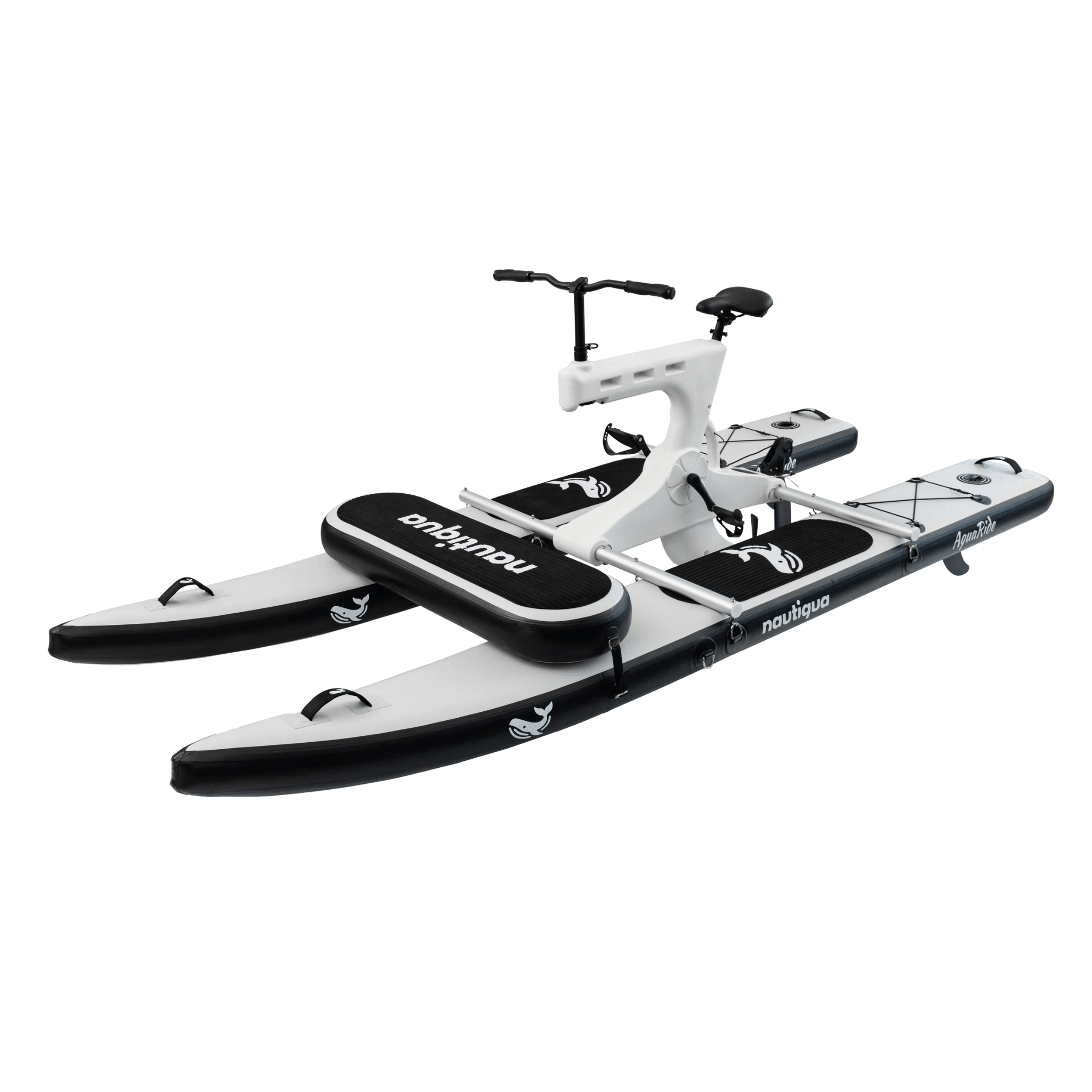 Nautiqua | BORACAY | Premium Catamaran Style Water Bike with Front Pad | 1 Person - The Vitality Estate