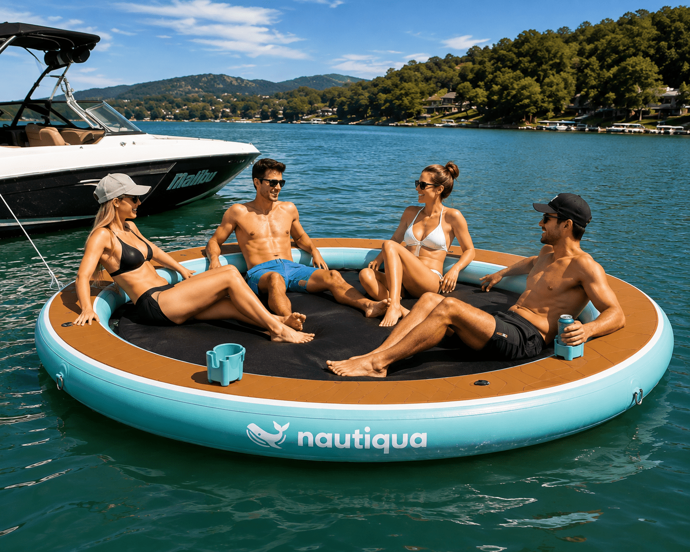 Nautiqua | SANDBAR | Personal Water Hammock - The Vitality Estate