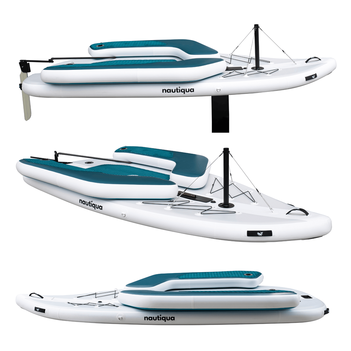 Nautiqua | STARSAIL | Inflatable 3 Chamber Sailing dinghy - The Vitality Estate