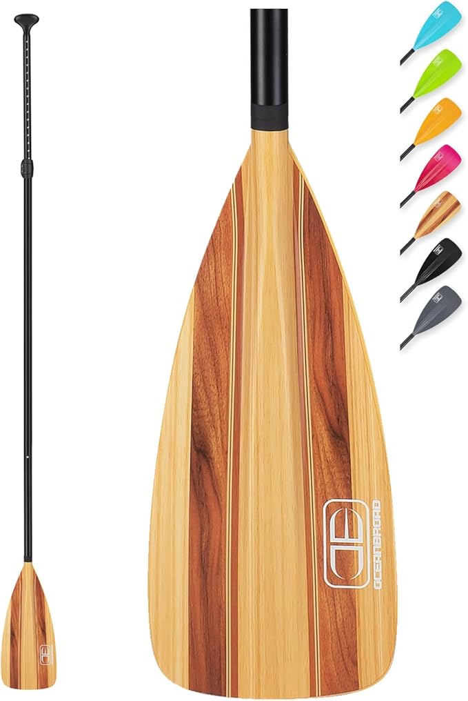 OCEANBROAD SUP Paddle - Adjustable Stand-Up Paddle for Paddleboard Kayak, Adjustable Aluminum Alloy Shaft with Reinforced Nylon Blades - The Vitality Estate