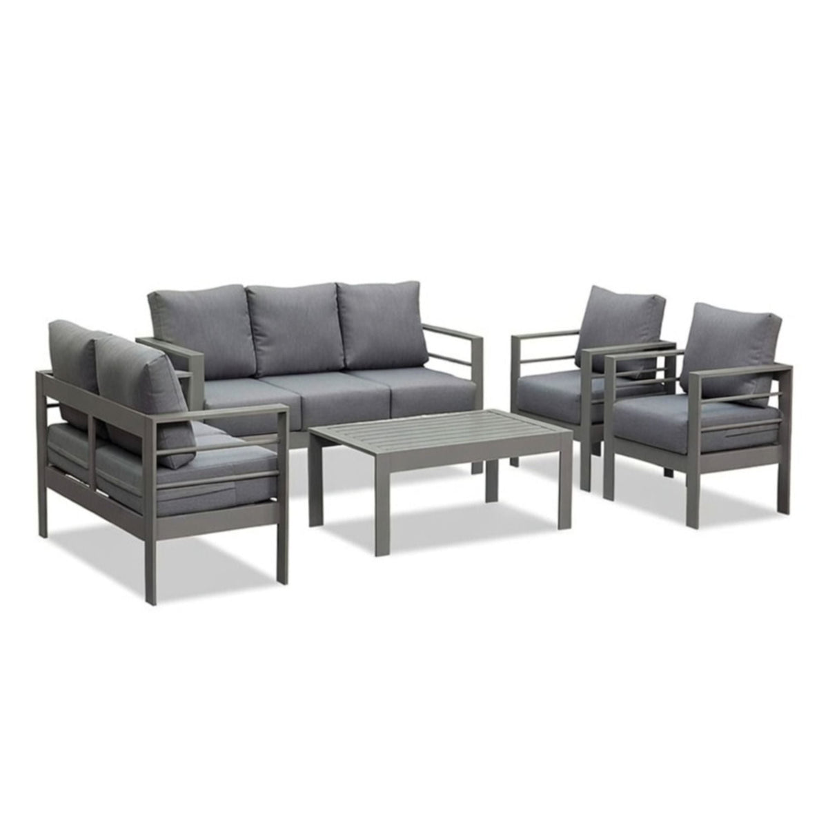 Outdoor Patio Set, All-Weather & Thick Cushions - The Vitality Estate