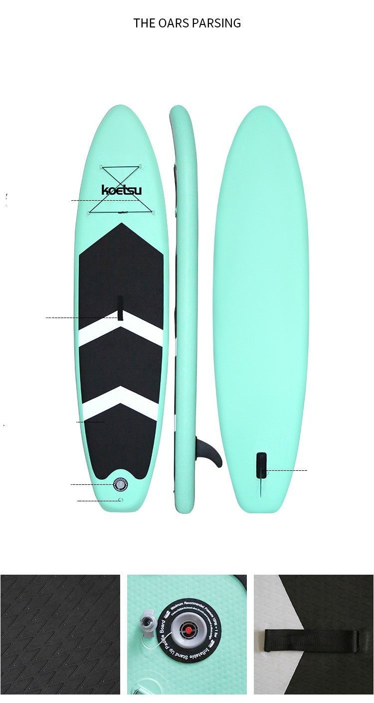Paddleboard Standing Paddleboard Beginner Surfboard Water Ski Inflatable Paddle Board - The Vitality Estate