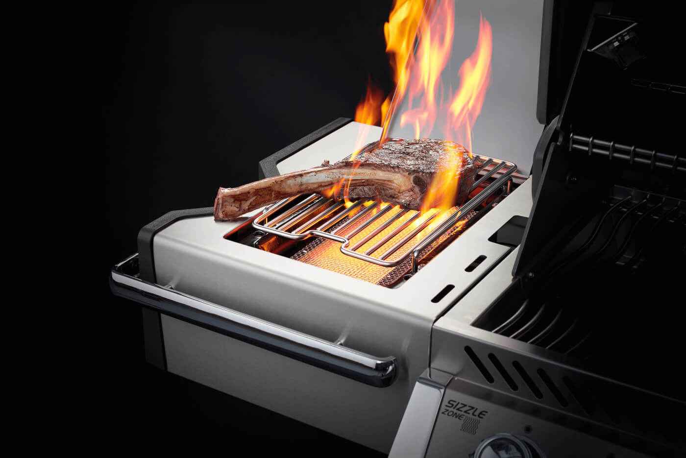 Patio Elegance Gas Grill Prestige PRO 665 RSIB with Infrared Side and Rear Burners - The Vitality Estate