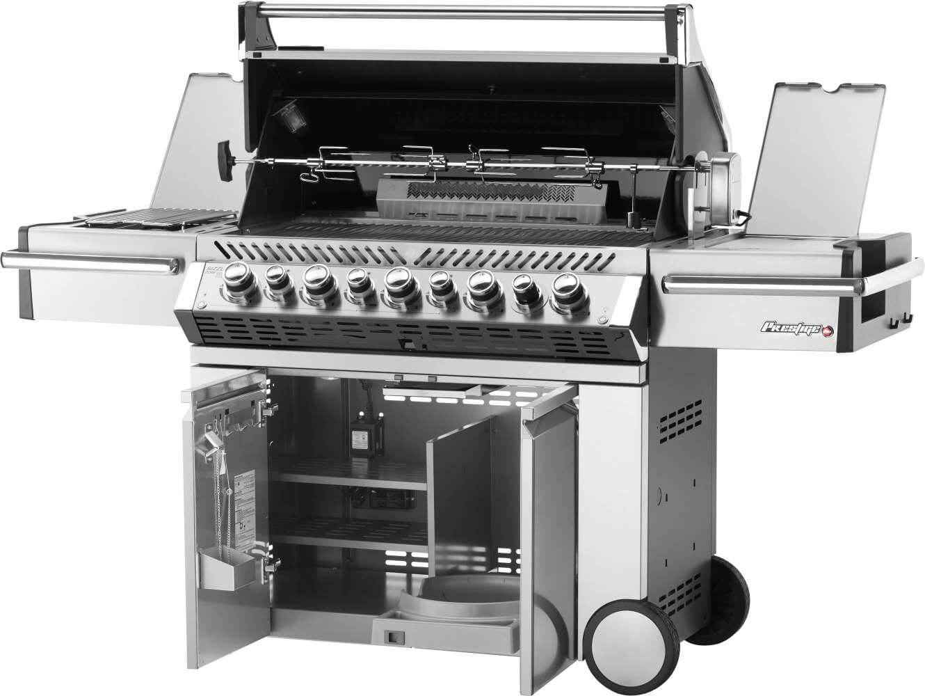 Patio Elegance Gas Grill Prestige PRO 665 RSIB with Infrared Side and Rear Burners - The Vitality Estate