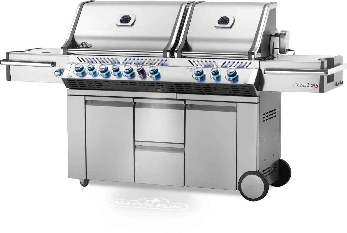Patio Elegance Gas Grill Prestige PRO 825 RSBI with Power Side Burner and Infrared Features - The Vitality Estate