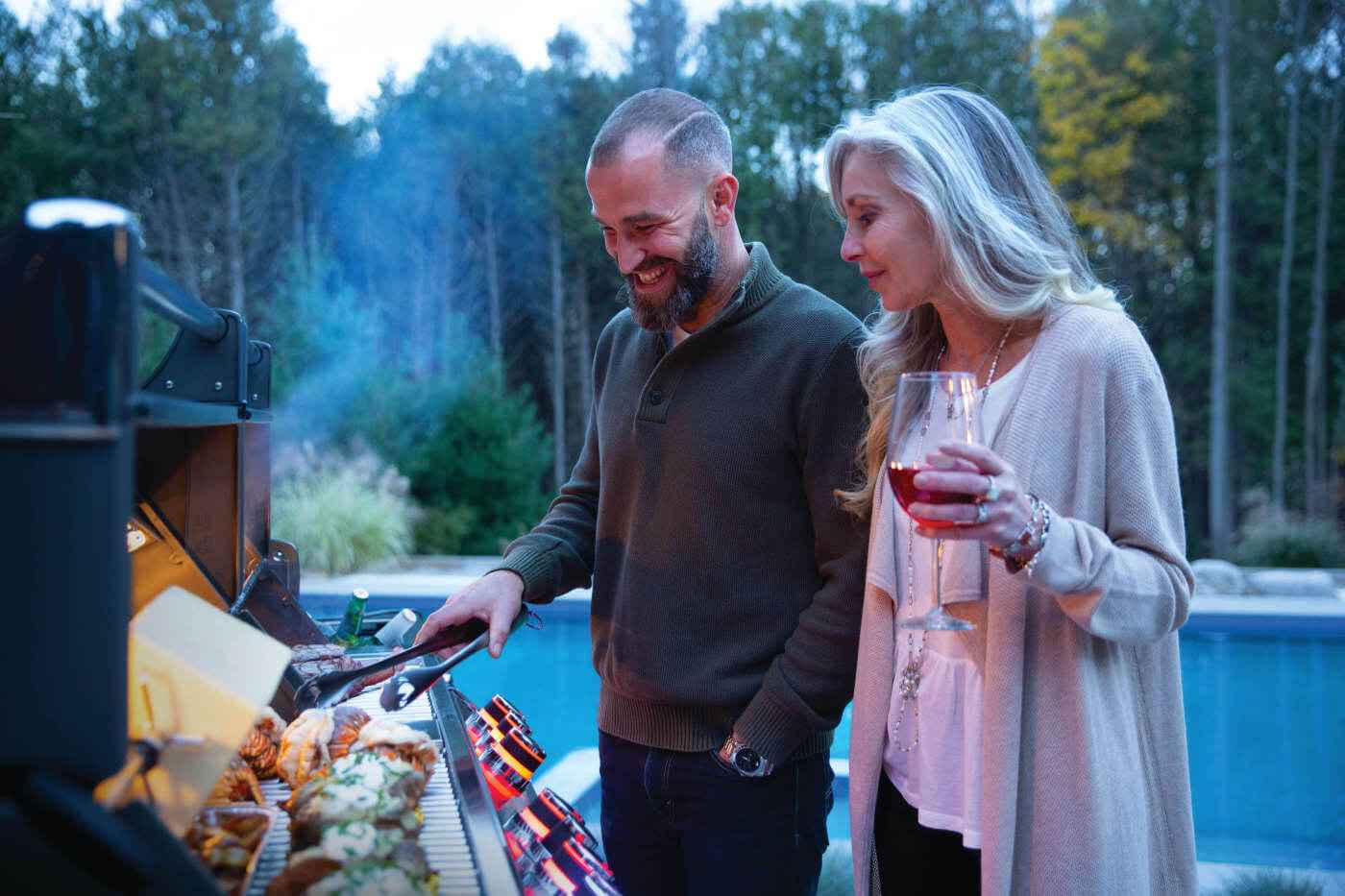 Patio Elegance Gas Grill Prestige PRO 825 RSBI with Power Side Burner and Infrared Features - The Vitality Estate