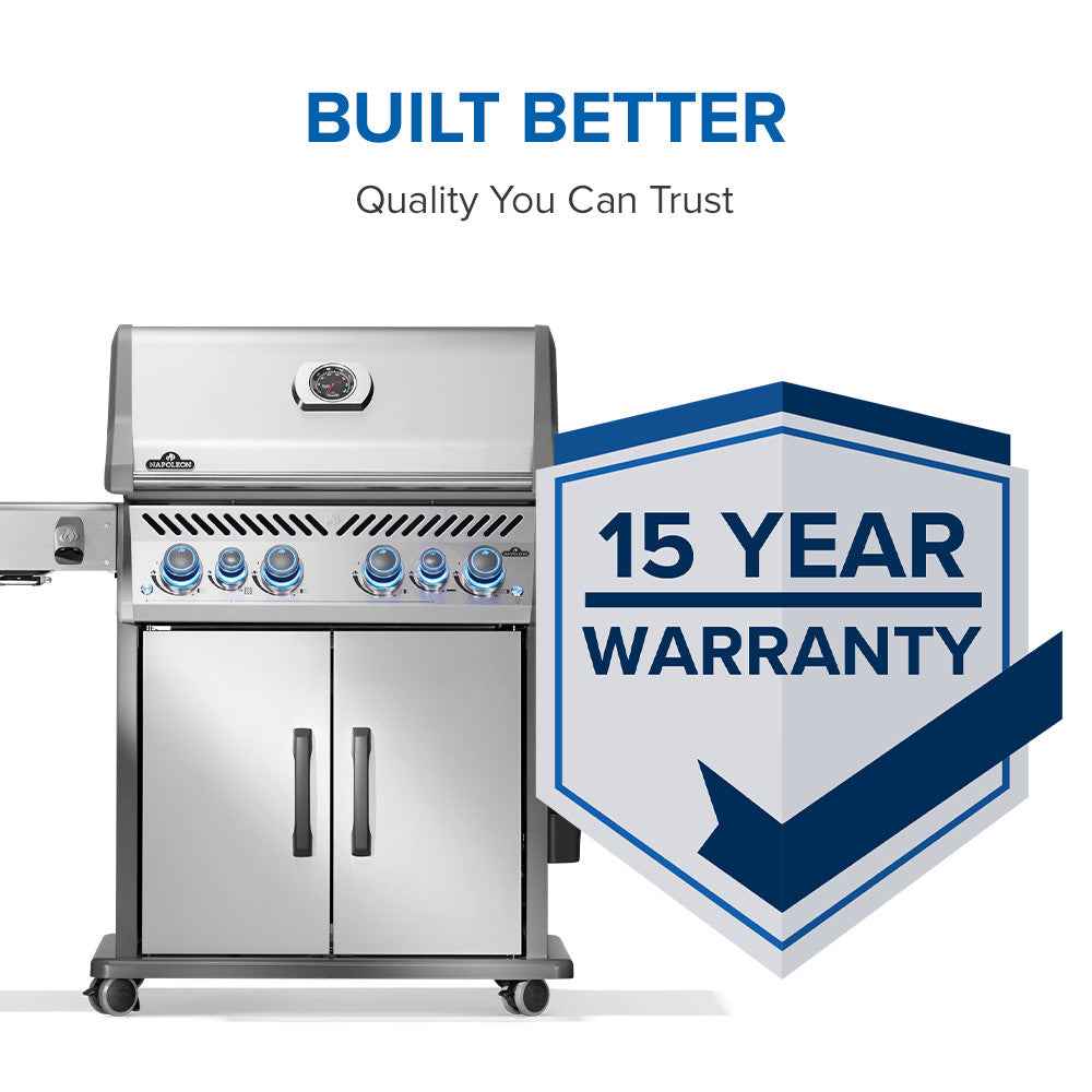 Patio Elegance Gas Grill Rogue PRO‑S 525 RSIB with Infrared Side and Rear Burners - The Vitality Estate