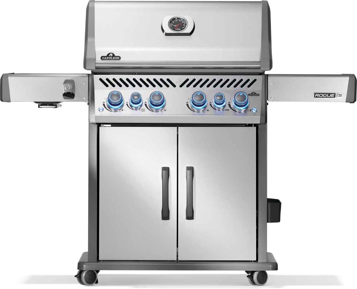 Patio Elegance Gas Grill Rogue PRO‑S 525 RSIB with Infrared Side and Rear Burners - The Vitality Estate