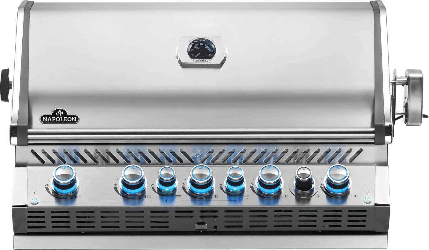 Patio Elegance Gas Grill with Infrared Rear Burner - Prestige PRO™ 665 - The Vitality Estate