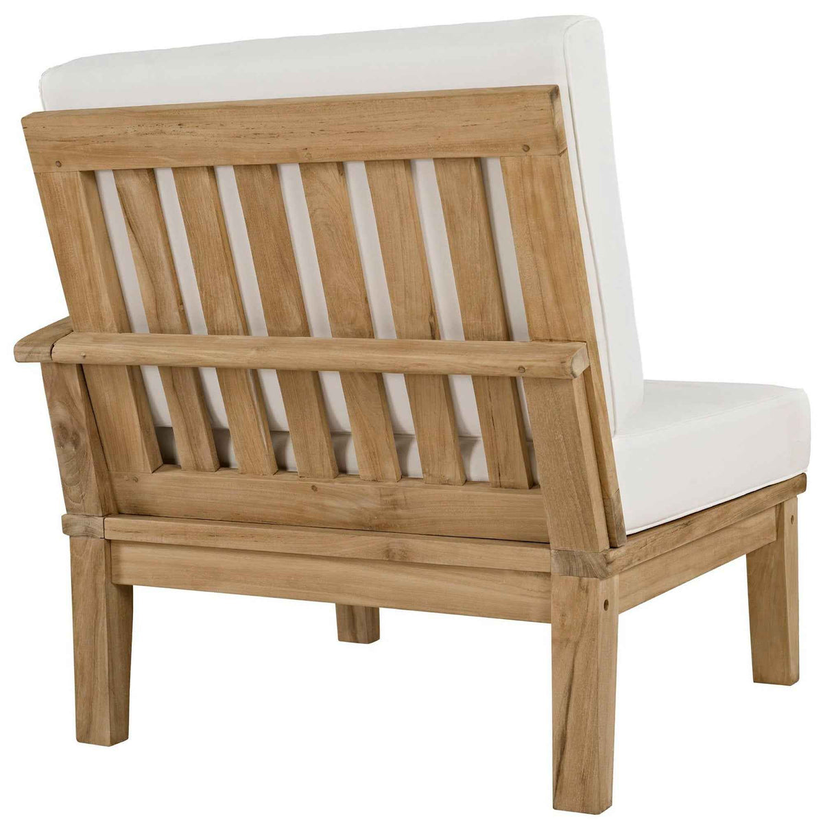 Patio Elegance Marina Teak Outdoor Seating Set - 10-Piece Modway Collection - The Vitality Estate