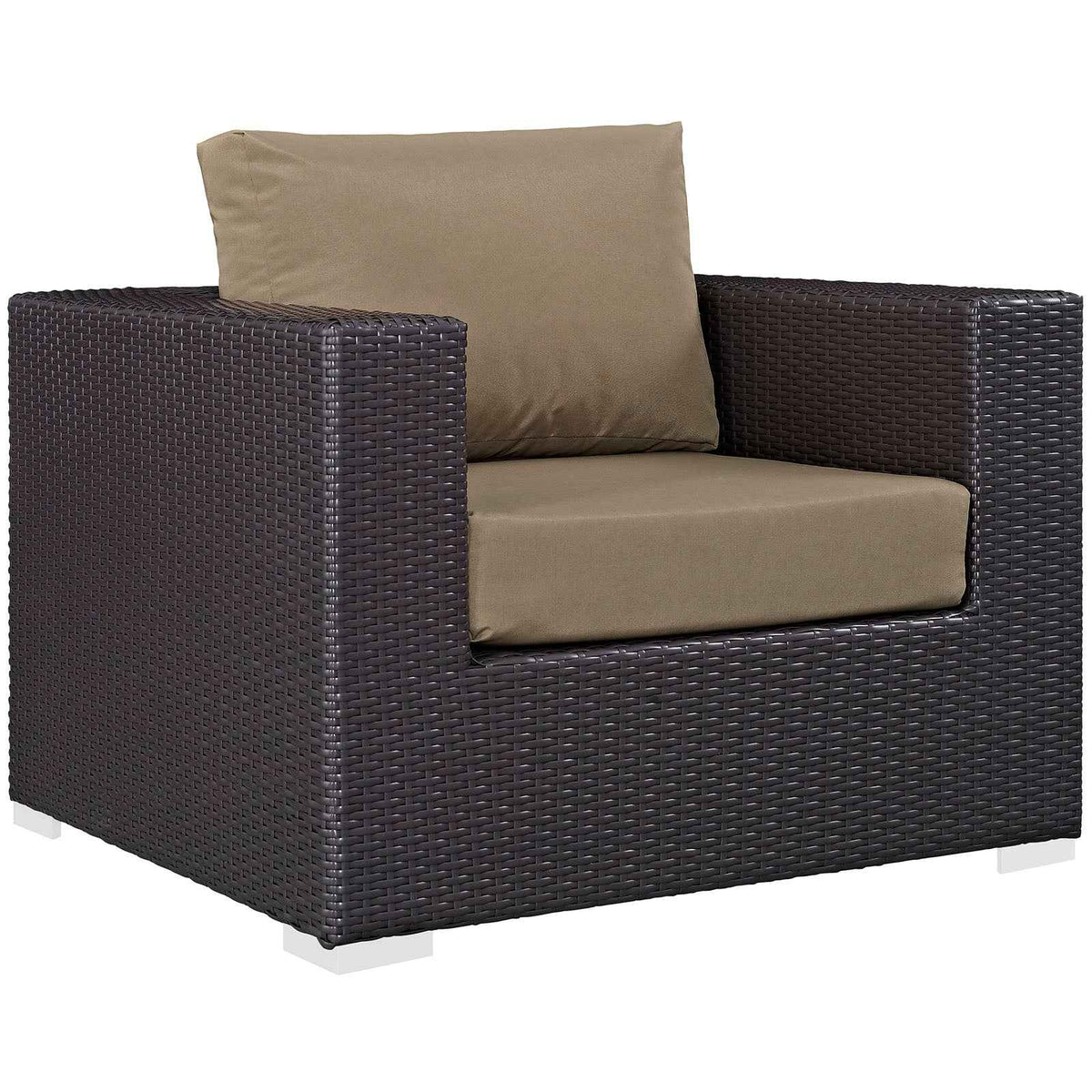 Patio Elegance Outdoor Sectional Set - 10-Piece Convene Lounge Set by Modway - The Vitality Estate