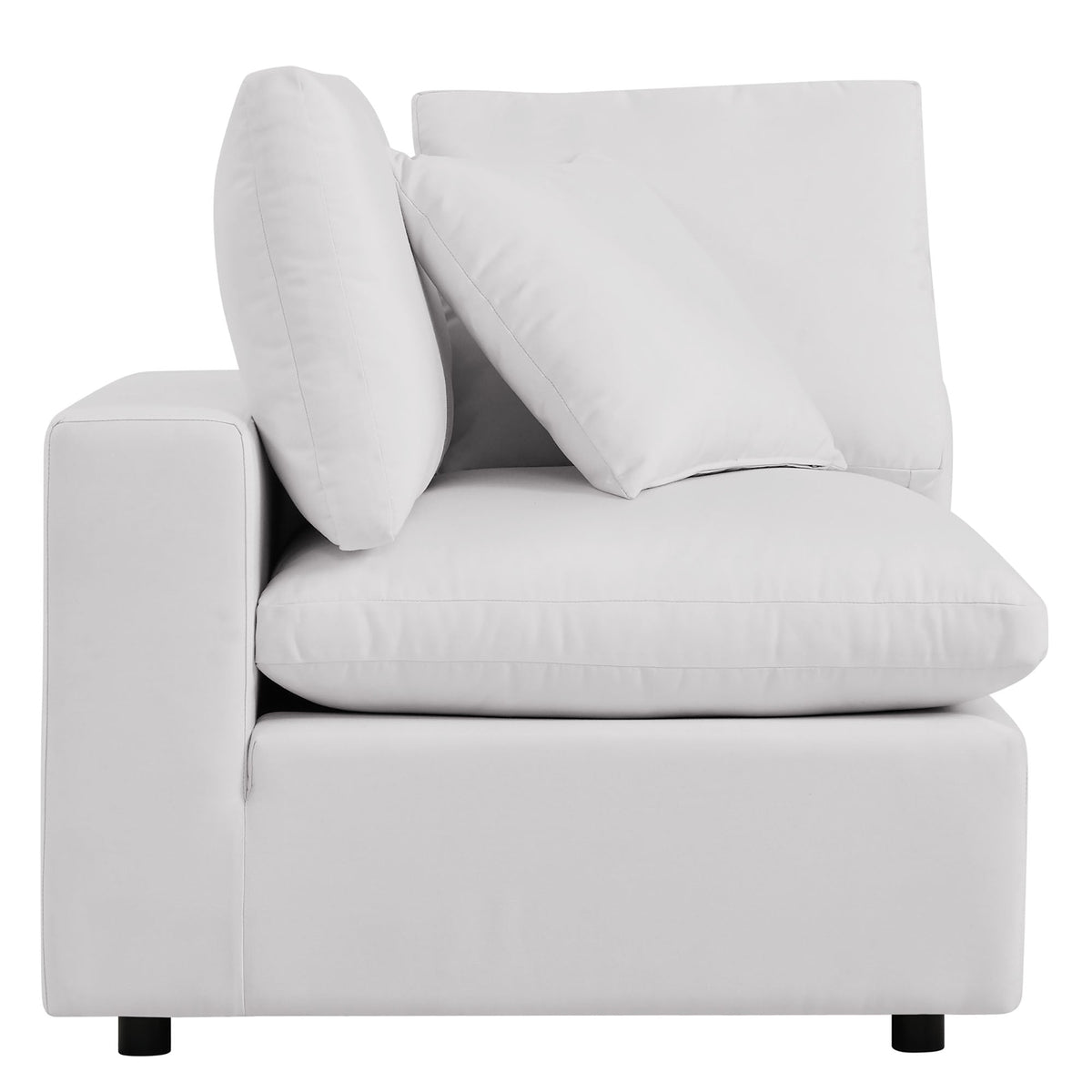 Patio Elegance Outdoor Sectional Sofa Set by Modway – Stylish 5-Piece Furniture for Patios - The Vitality Estate