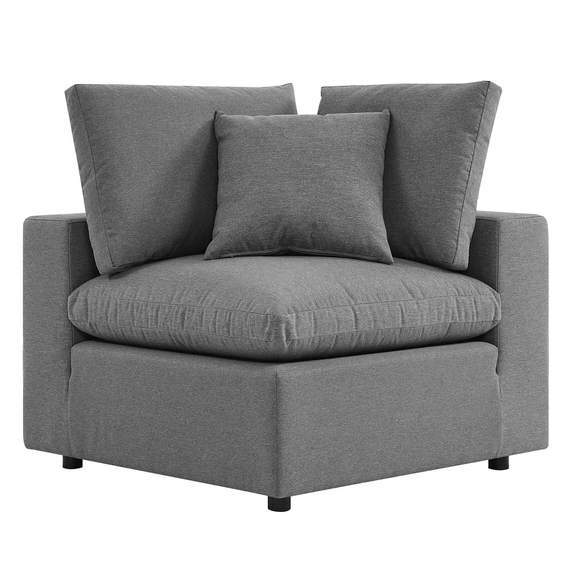 Patio Elegance Outdoor Sectional Sofa Set by Modway – Stylish 5-Piece Furniture for Patios - The Vitality Estate