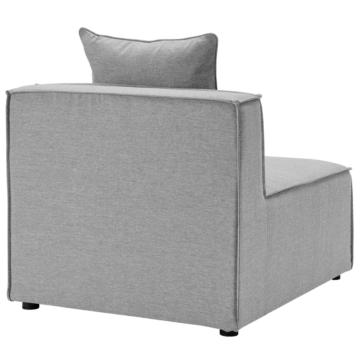 Patio Elegance Sectional Sofa - Saybrook 8-Piece Outdoor Upholstered Sofa by Modway - The Vitality Estate