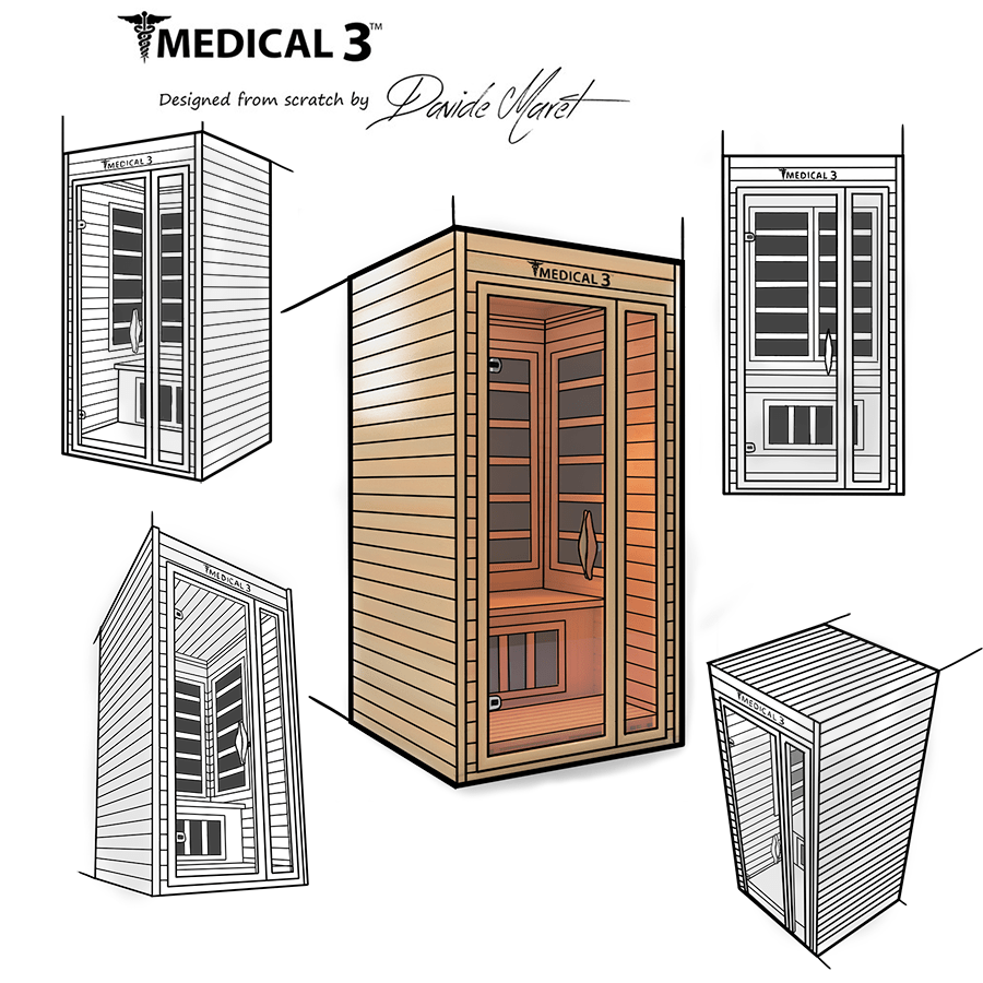 Personal Home Infrared Full Spectrum Sauna | Medical 3™ - The Vitality Estate