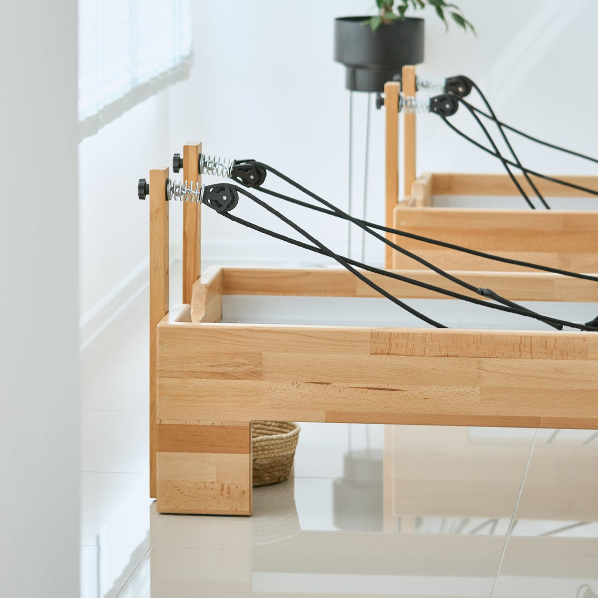 Pilates Reformer Wooden Frame - The Vitality Estate