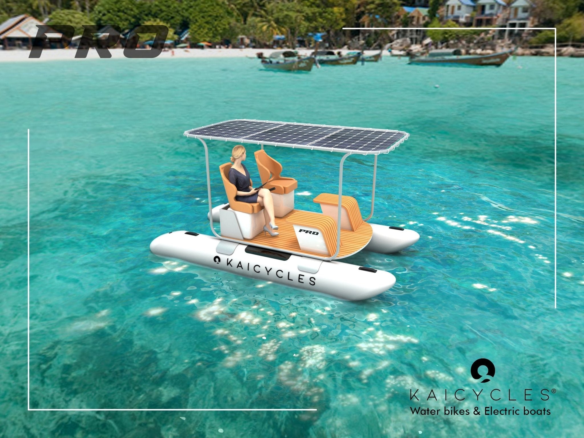 PRO Inflatable e-Boat (Made in EU) - The Vitality Estate