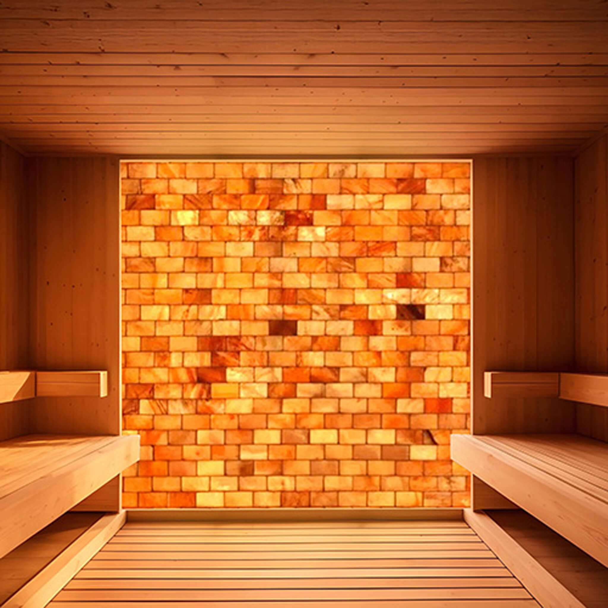 Prosaunas Customizable Himalayan Salt Sauna Wall Kit (SAK32510) - The Vitality Estate