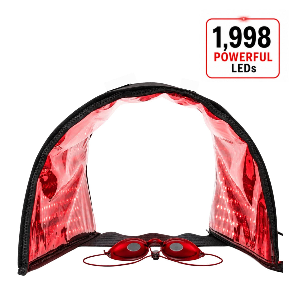 Red Light Therapy VersaDome Pro 2-in-1 – Face & Body Device with 1,998 LEDs - The Vitality Estate