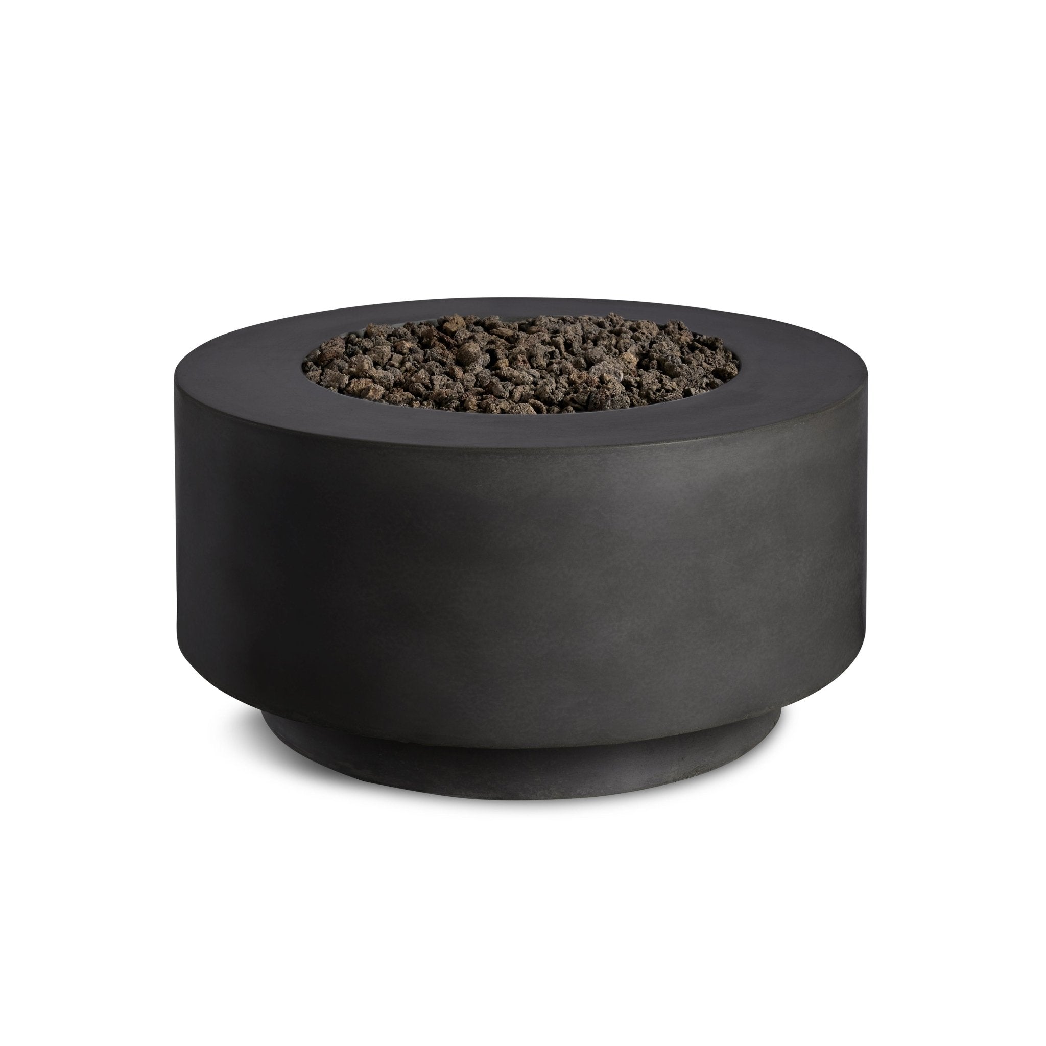 Rund | Cylindrical Concrete Fire Bowl - The Vitality Estate