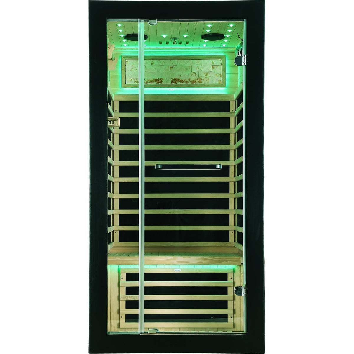 Single-person starlight ceiling lighting sauna - The Vitality Estate