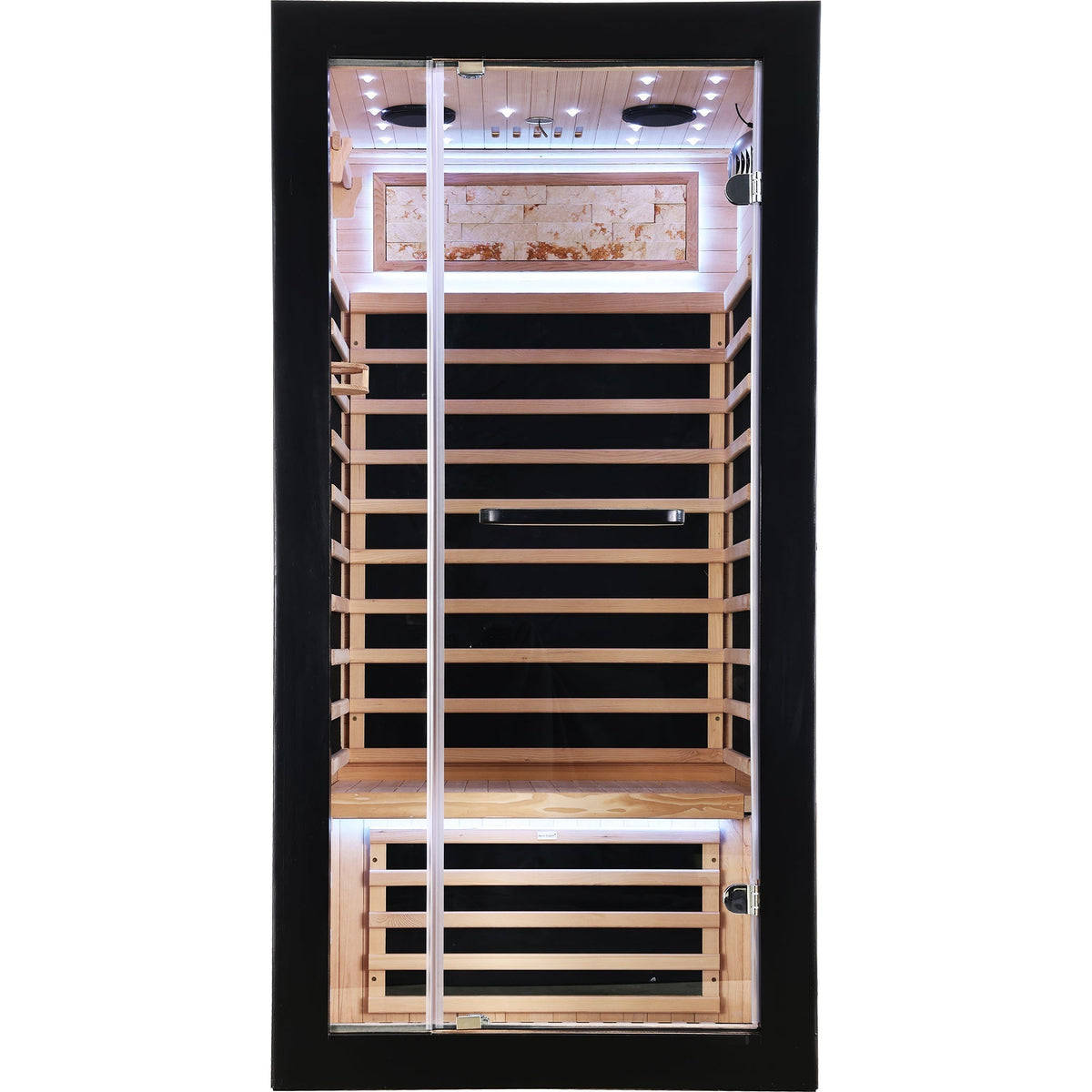 Single-person starlight ceiling lighting sauna - The Vitality Estate