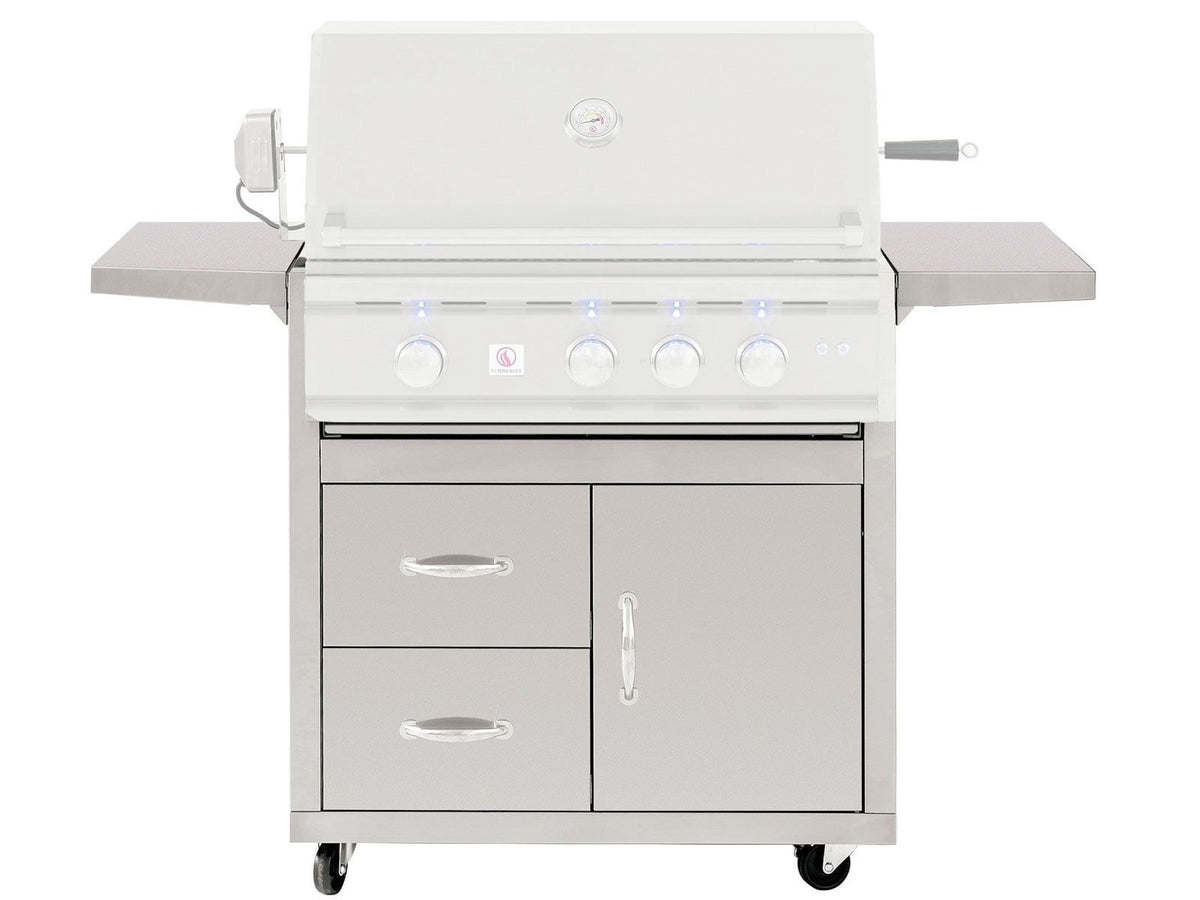 Summerset Deluxe Gas Grill Cart For TRL Pro Gas Grills - The Vitality Estate