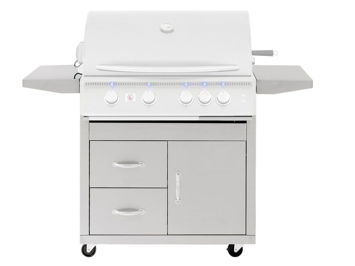 Summerset Grill Cart For Sizzler Pro Gas Grills - The Vitality Estate
