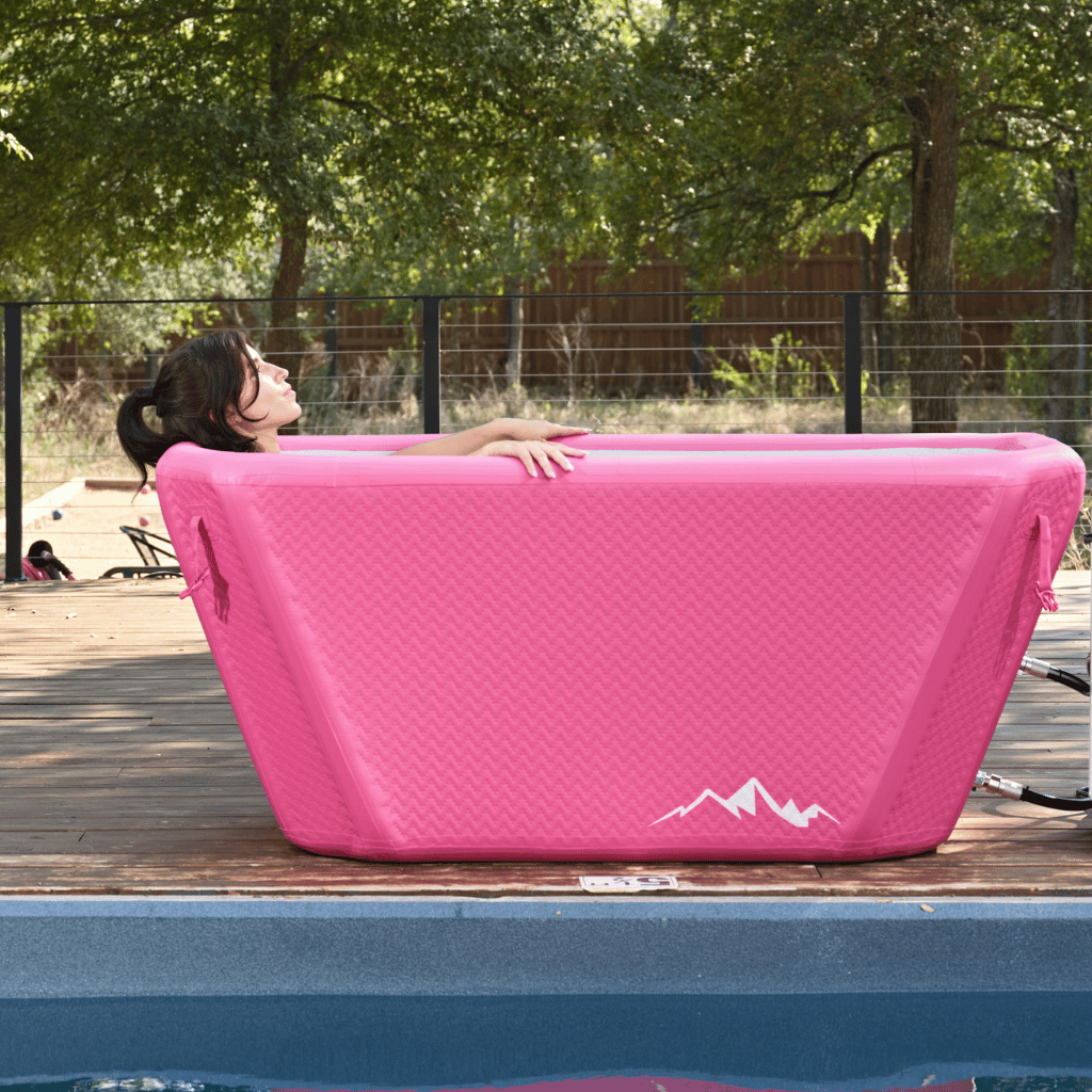 The Pink Endurance Plunge Tub - The Vitality Estate